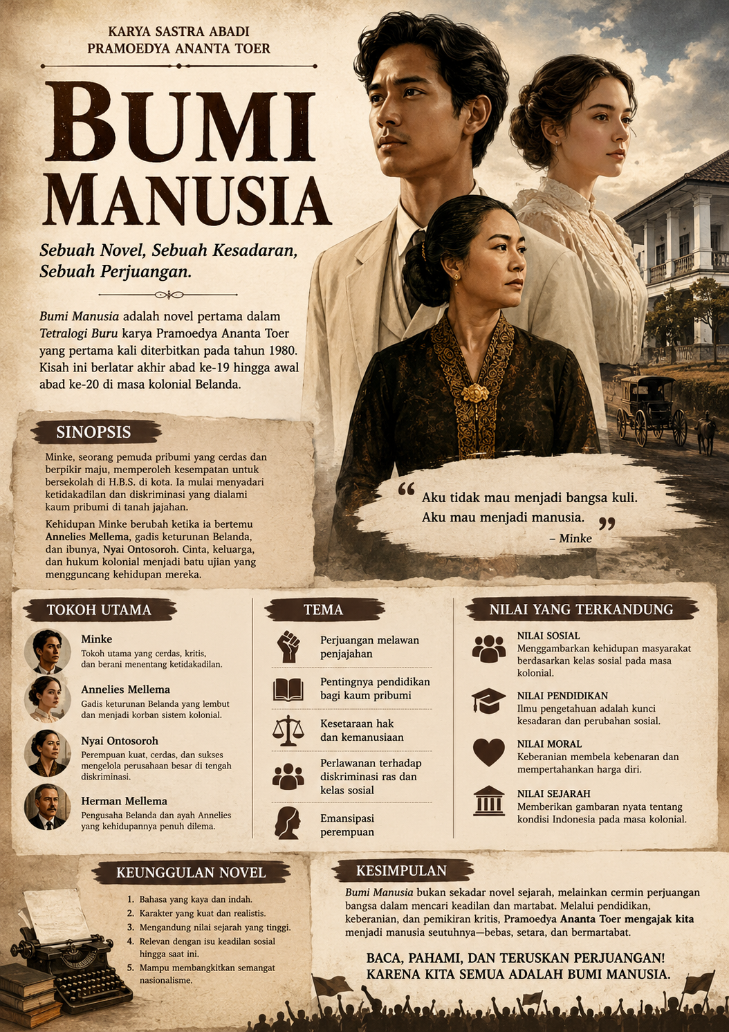 Membedah Novel Bumi Manusia