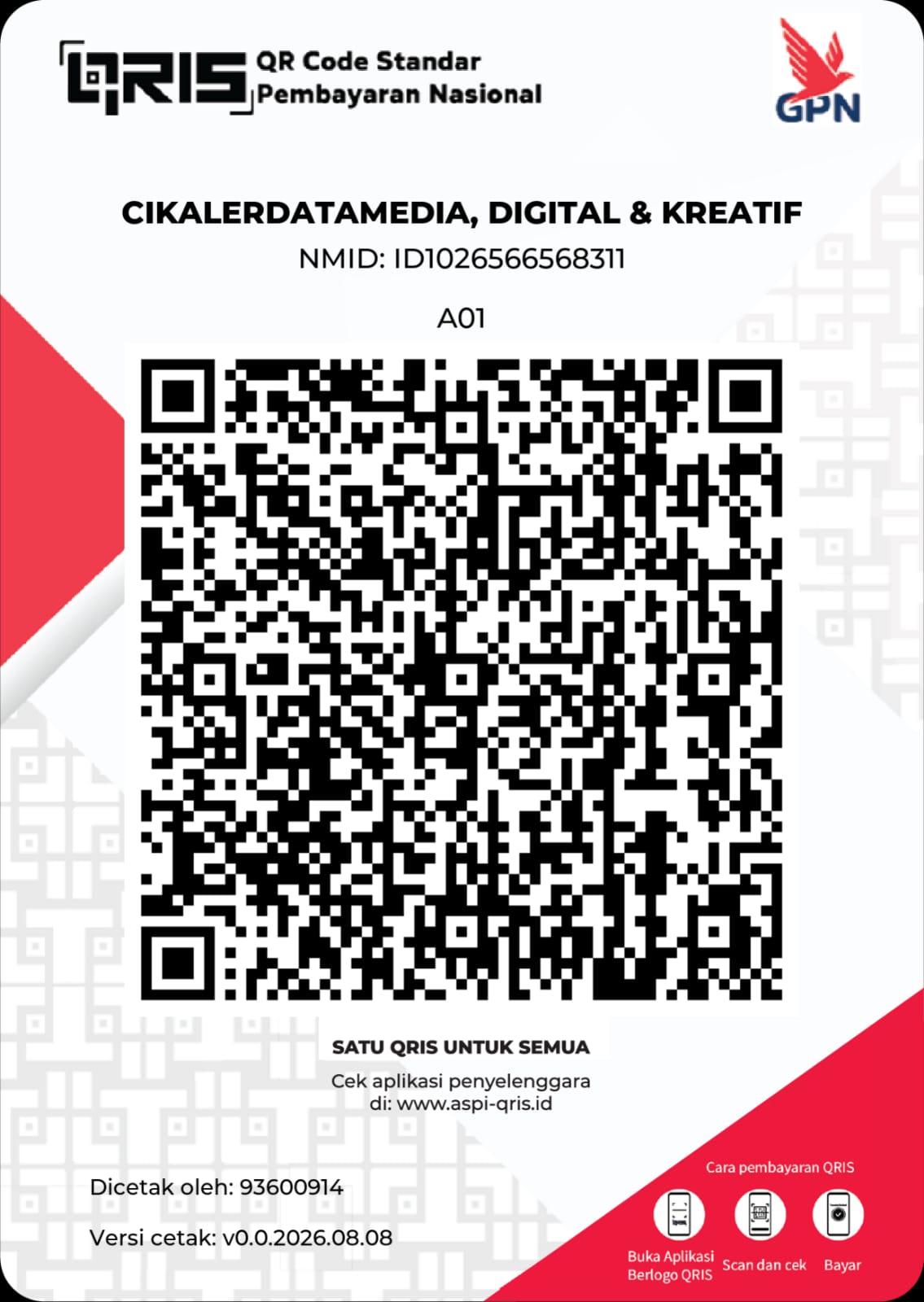 QRIS Barcode